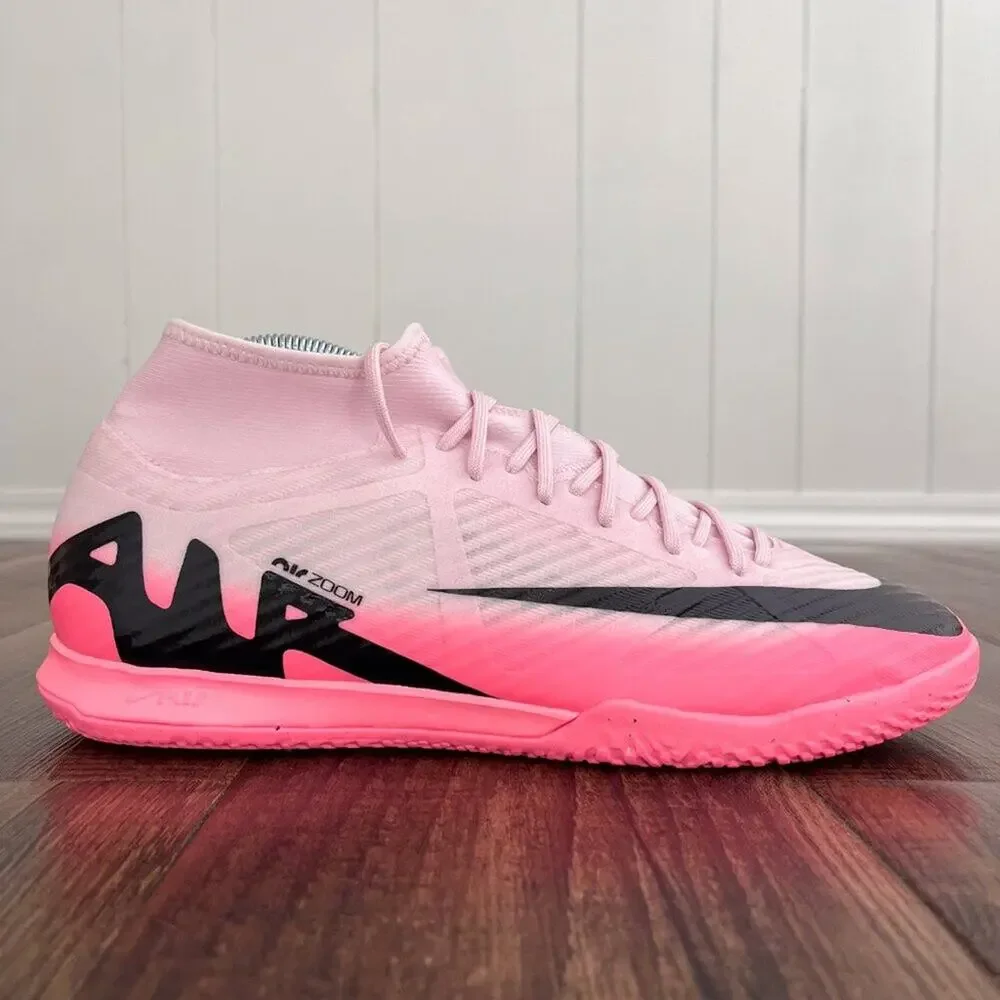 Nike Zoom Superfly 9 Academy IC Indoor Soccer Shoes DJ5627-601 Mens Size 10 Pink
